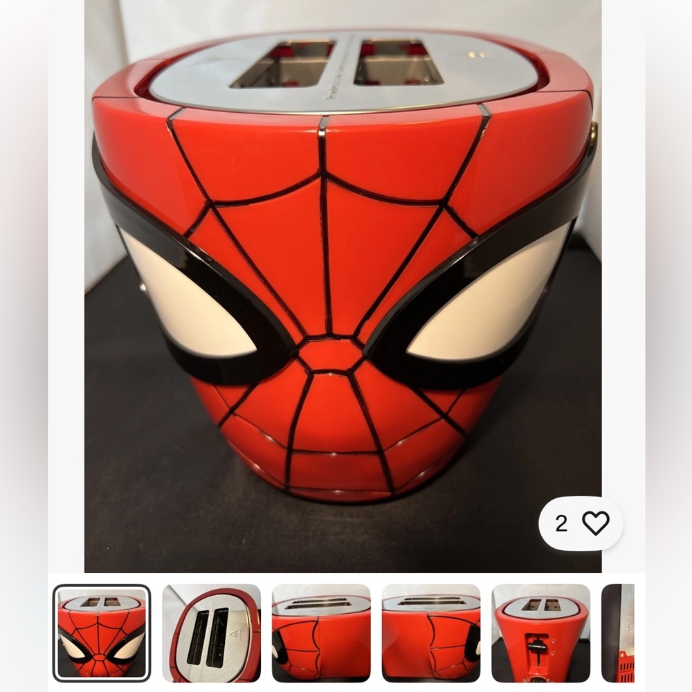 Brand Marvel Spider-man Halo Toaster